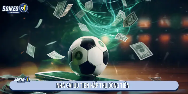 Kèo Ngon Hôm Nay Từ Nhà Cái Nhà cái ưu tiên hấp thụ dòng tiền