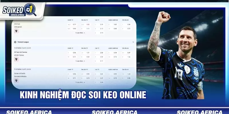 kinh nghiệm đọc soi keo online